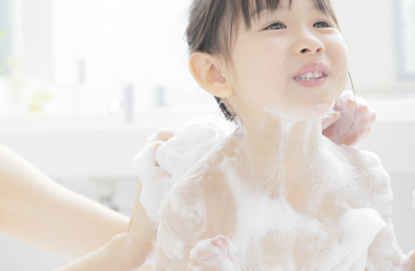 天然海綿お風呂スポンジ　子供・子ども・こども・赤ちゃん・ベビースポンジのイメージ画像